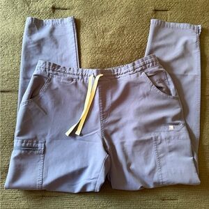 Figs Yola Skinny Scrub Pants Space Navy